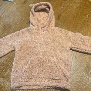 Bills bong 1/4 button fleece hoodie